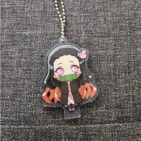 Nezuko Demon Slayer Acrylic Keychain/Stand - Picture 2 of 3